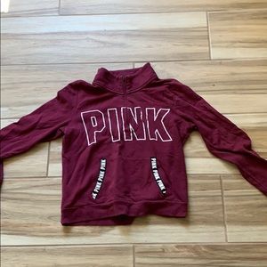 RARE PINK maroon sweater